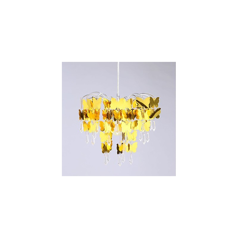 バタフライシャンデリアモダンスタイルスロップライト