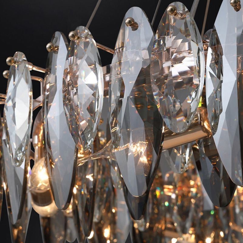 ライト 高級ペンダントライト ホームデコレーション ガラスシャンデリア リビング