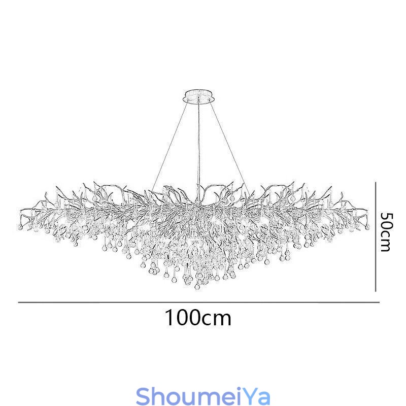 高級クリスタルシャンデリア ゴールド モダン 天井吊り下げランプ ダイニング
