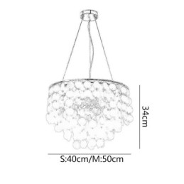 モダンなホワイトシェル天井照明器具ペンダントライトシャンデリア