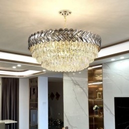 クリスタルペンダントライト ゴールド天井照明器具