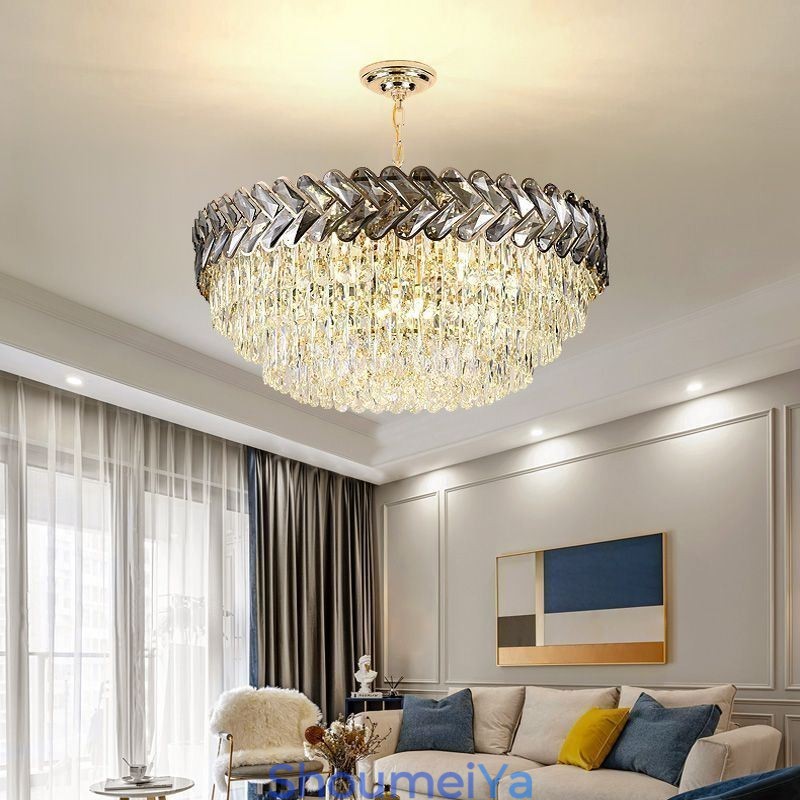 クリスタルペンダントライト ゴールド天井照明器具