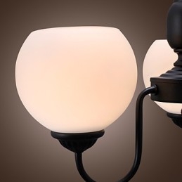 伝統的なクラシックキャンドルスタイルのブロンズシャンデリア