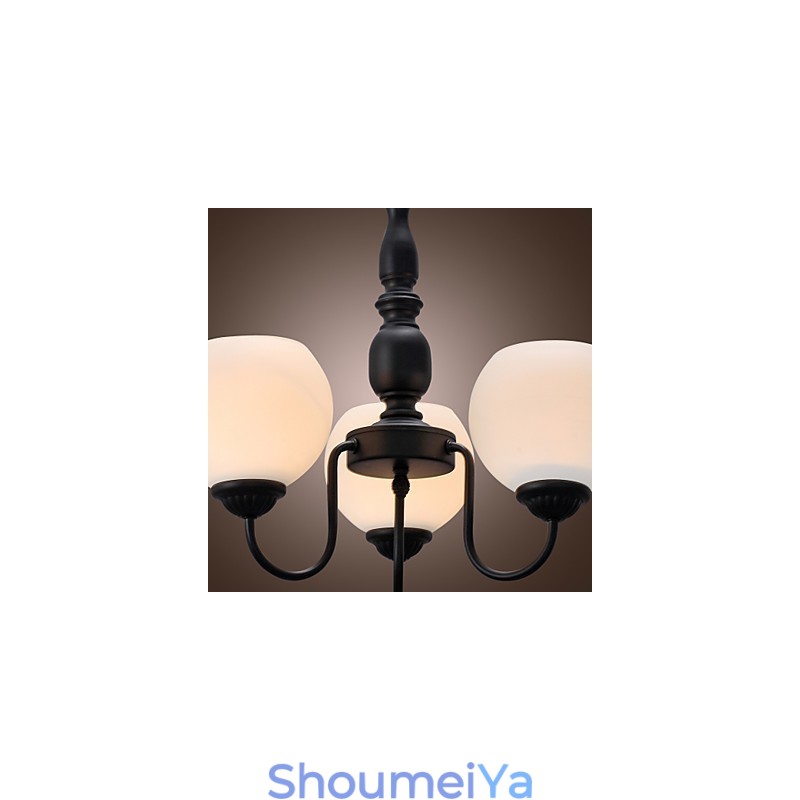 伝統的なクラシックキャンドルスタイルのブロンズシャンデリア