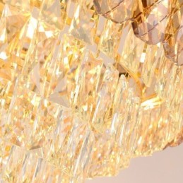 モダンなクリスタルペンダントライト 丸型天井照明器具