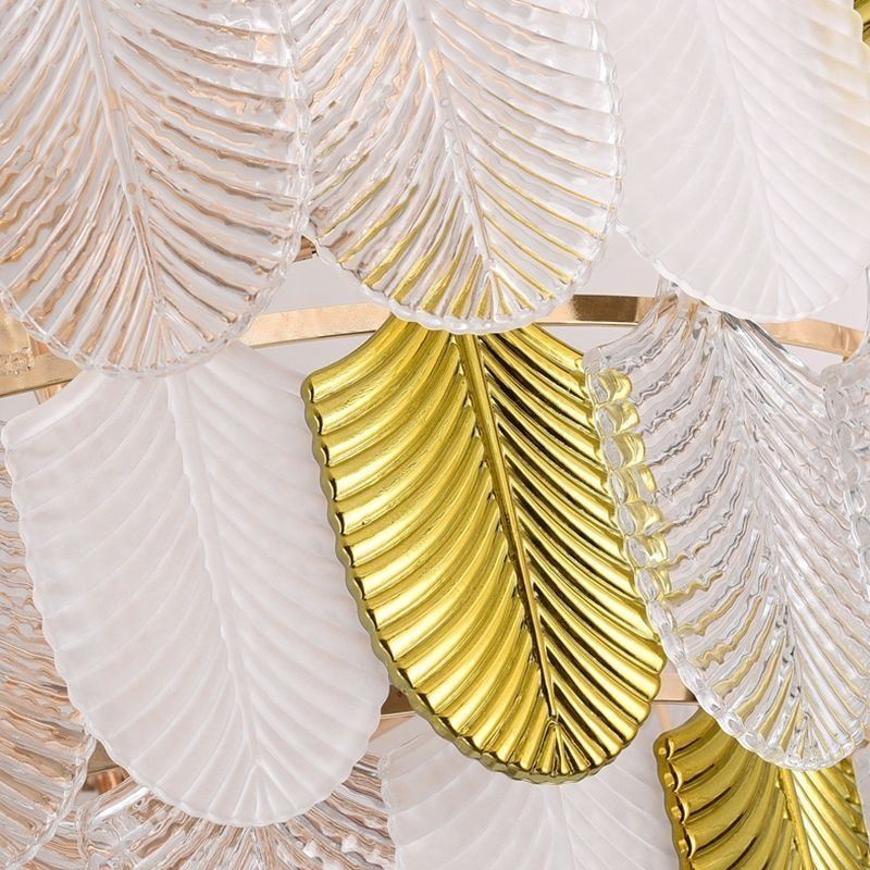 クリスタルエレガントリーフペンダントライト天井ペンダントライト