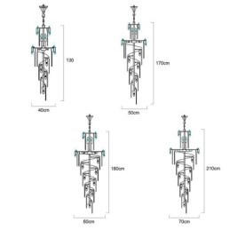 モダンな K9 クリスタル ペンダント ランプ 天井照明器具