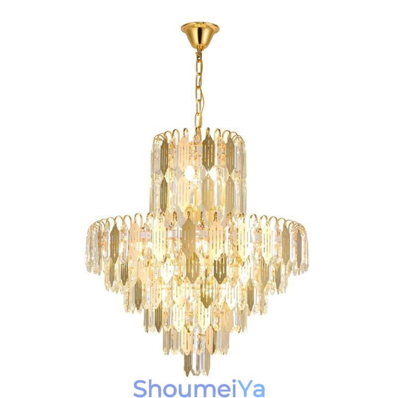 モダンなクリスタルペンダントライト 現代的な天井ランプ