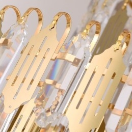 モダンなクリスタルペンダントライト 現代的な天井ランプ