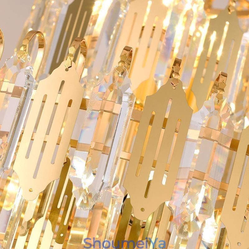 モダンなクリスタルペンダントライト 現代的な天井ランプ