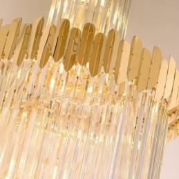 ヨーロピアンペンダントライト クリスタル吊り下げライト 階段玄関