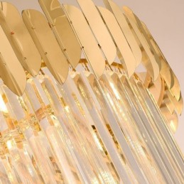 ヨーロピアンペンダントライト クリスタル吊り下げライト 階段玄関