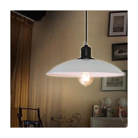 縮小された白いドロップライト素朴なロッジの伝統的なクラシックペンダントライト