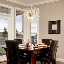 花火シャンデリア 8 灯 タンポポ ペンダントライト