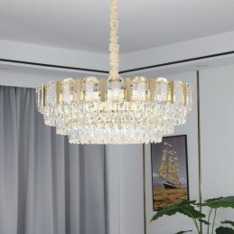 クリスタルペンダントライト 丸型天井照明器具