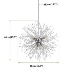 花火シャンデリア 8 灯 タンポポ ペンダントライト