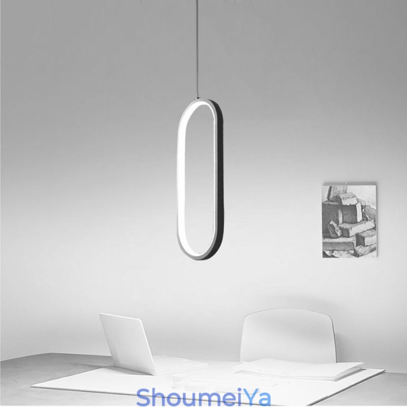 楕円形ペンダントライト アクリル装飾照明器具