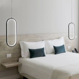 楕円形ペンダントライト アクリル装飾照明器具