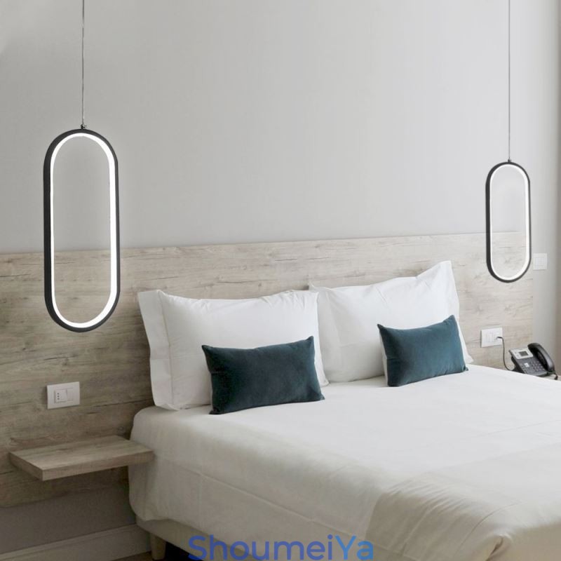 楕円形ペンダントライト アクリル装飾照明器具