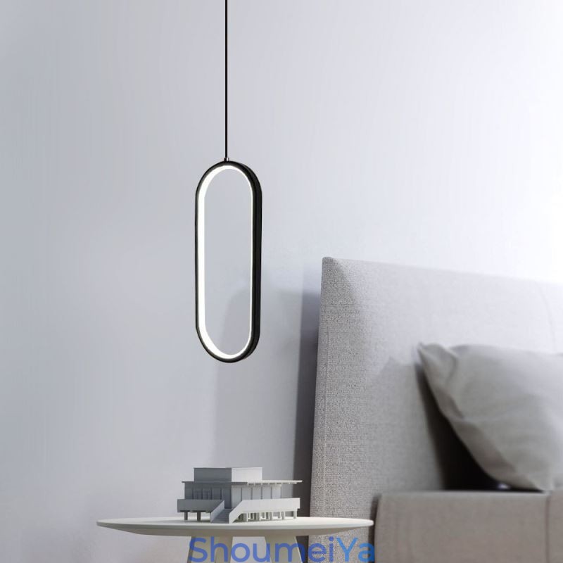 楕円形ペンダントライト アクリル装飾照明器具