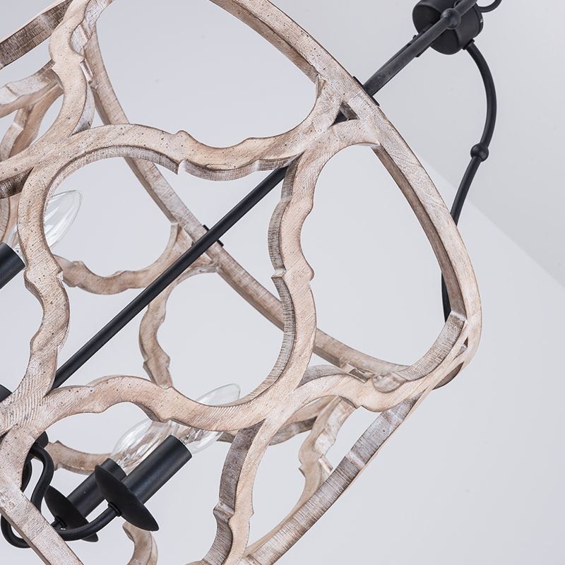 ヴィンテージスタイル 4 ライト ランタン ペンダント ライト