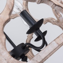 ヴィンテージスタイル 4 ライト ランタン ペンダント ライト