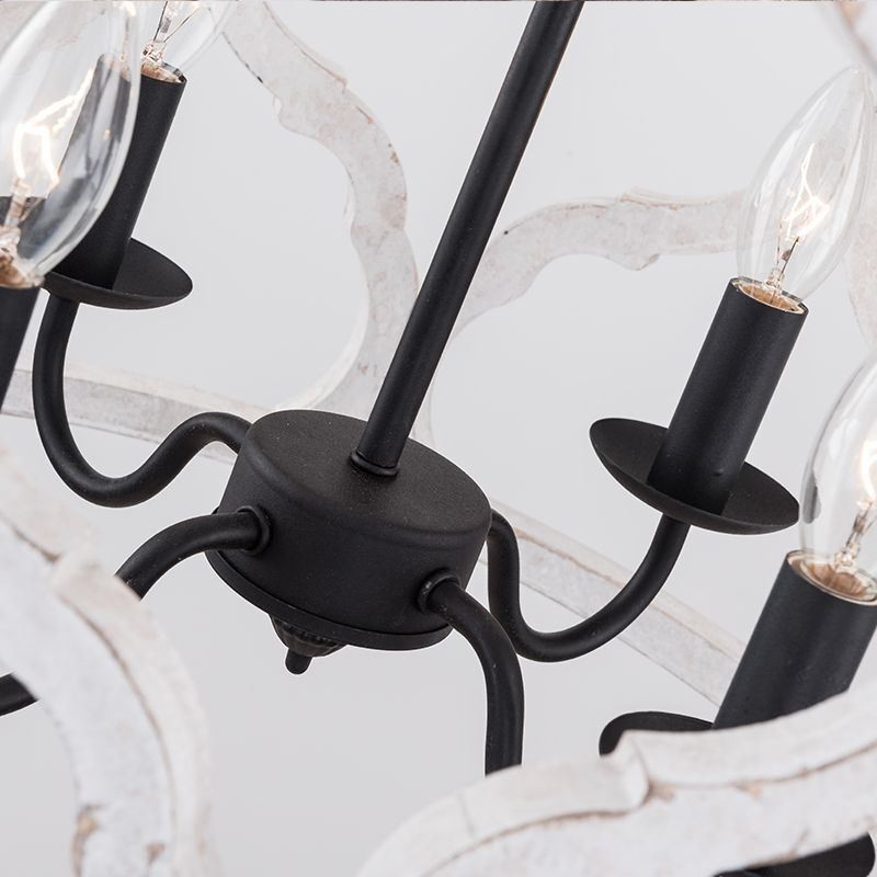 ヴィンテージスタイル 4 ライト ランタン ペンダント ライト