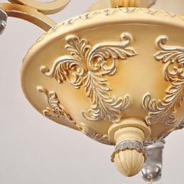 伝統的なクラシッククリスタルペインティングシャンデリア
