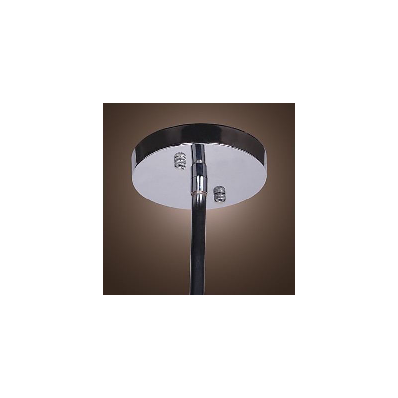 モダンコンテンポラリークリスタルクロームメタルシャンデリア