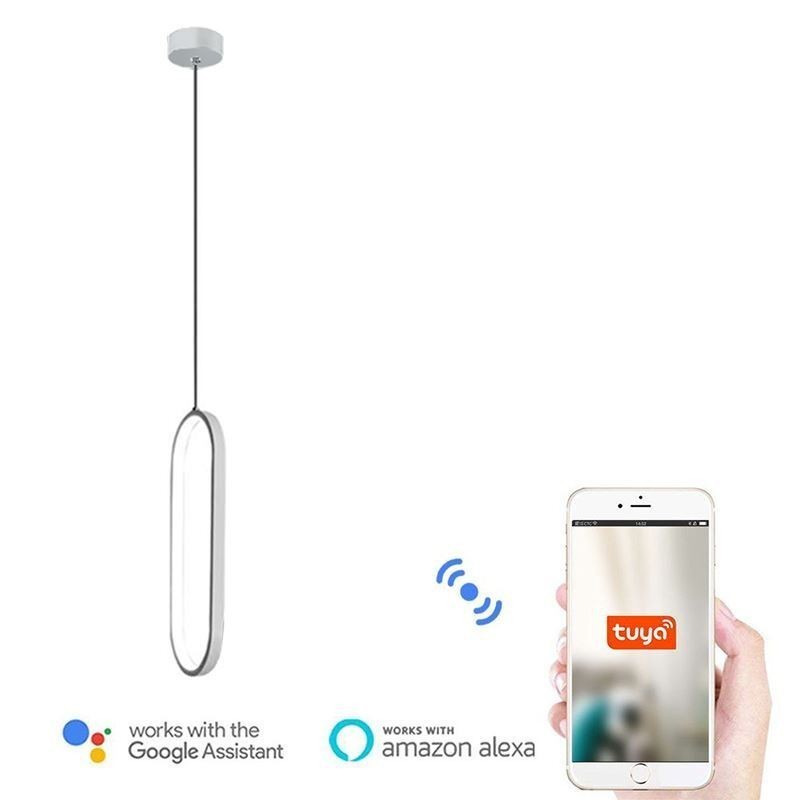 楕円形ペンダントライト アクリル装飾照明器具