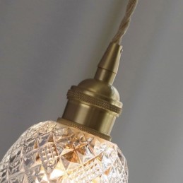 モダンフラワーガラスペンダントライト 1灯装飾照明器具
