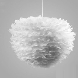 美しい羽根飾りペンダント照明器具