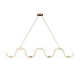 モダンなガラスグローブペンダントライトミニマリスト照明器具