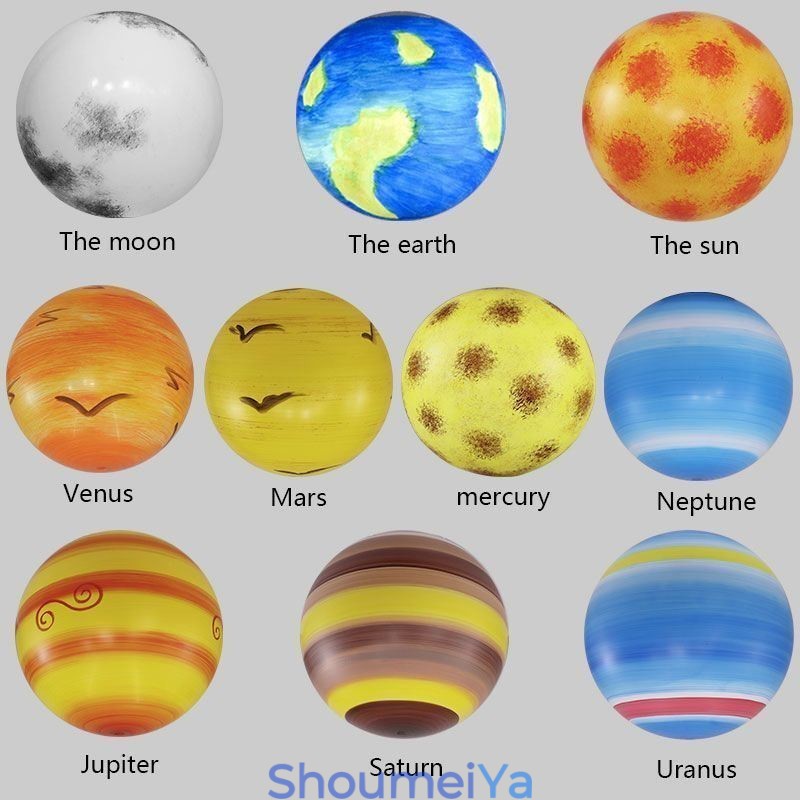 北欧の惑星デザインペンダントランプ ユニークな太陽系惑星シャンデリア