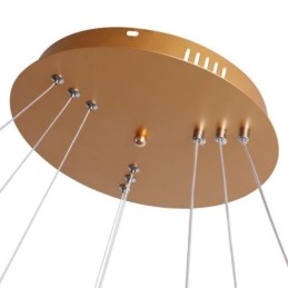 モダン ペンダント ライト アクリル 3 リング ランプ 80+60+40cm