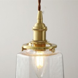 モダンミニマリストガラスペンダントライト装飾天井ライト