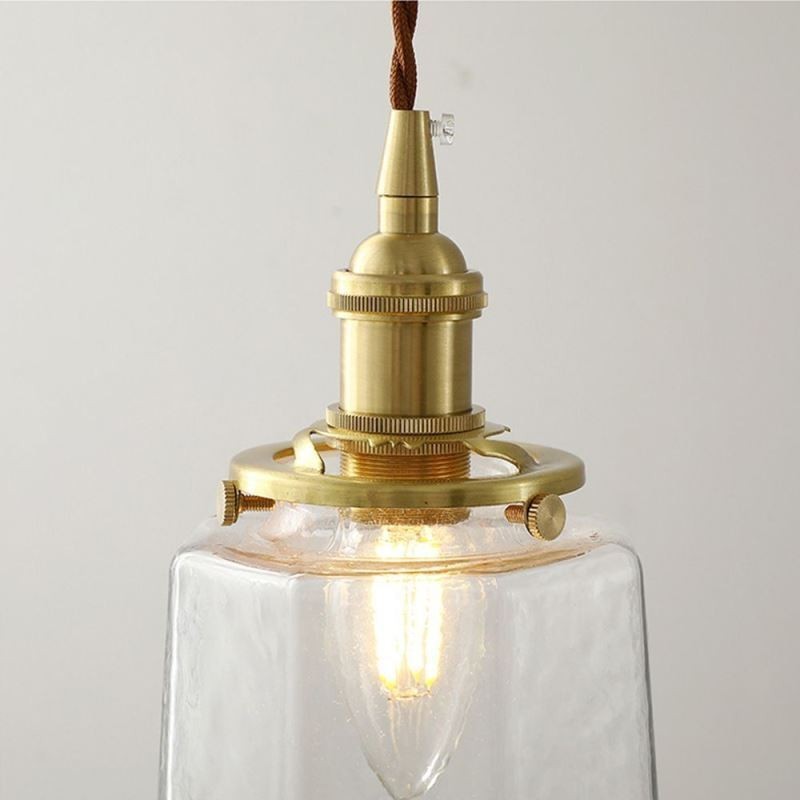 モダンミニマリストガラスペンダントライト装飾天井ライト