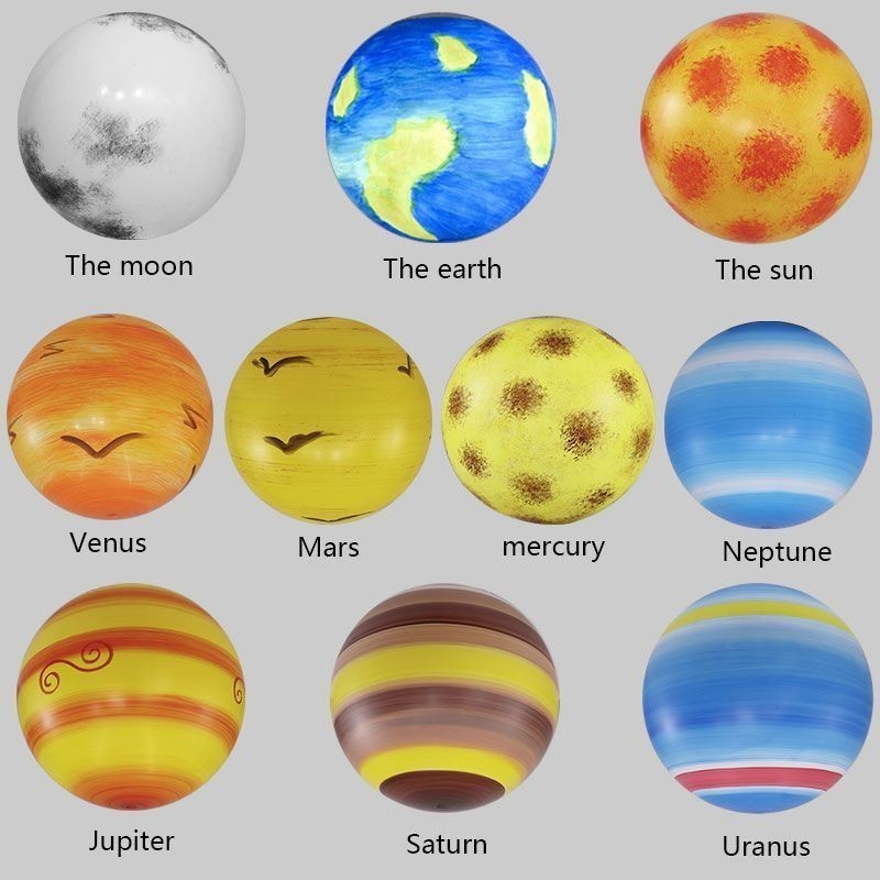北欧の惑星デザインペンダントランプ ユニークな太陽系惑星シャンデリア