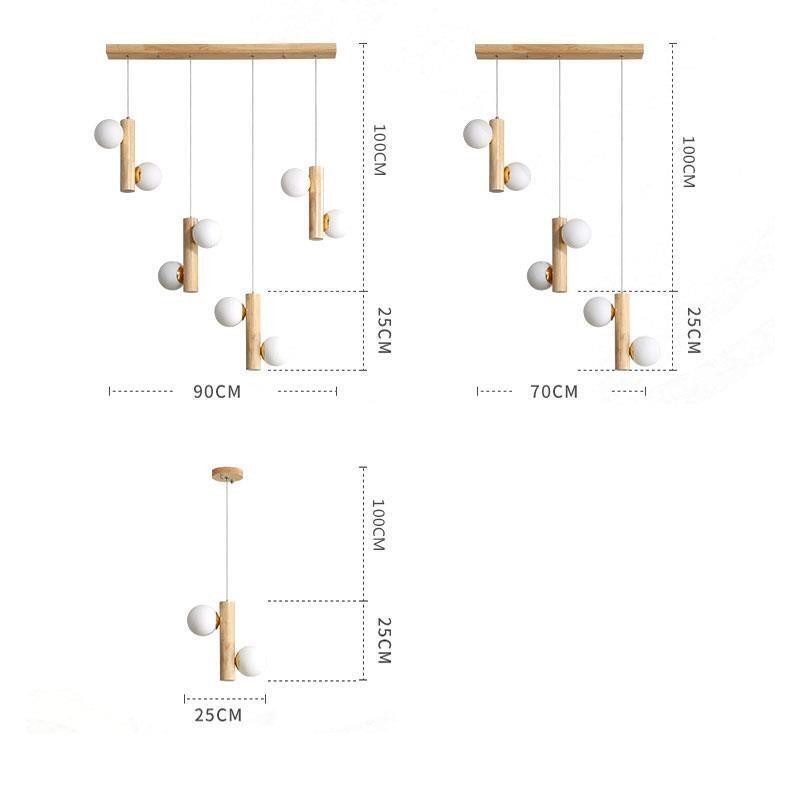 木製ペンダントライト マジックビーン クラスター シーリングライト アイランド