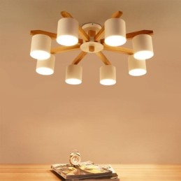 ノルディックログペンダントライトマカロン照明器具