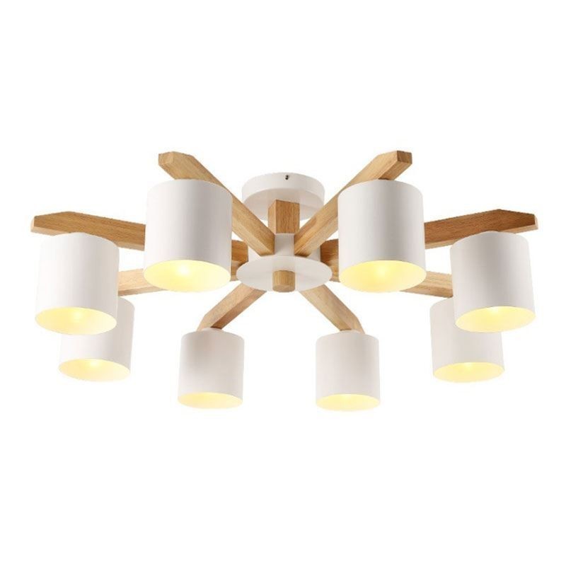 ノルディックログペンダントライトマカロン照明器具