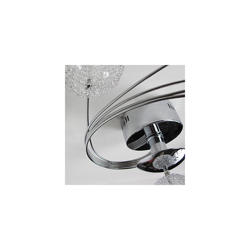 天井ライト モダンリビング 電球付属 6灯