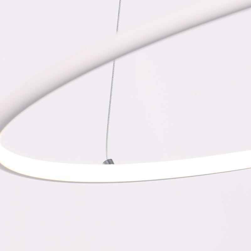 モダンペンダントライト サークルランプ 60cm 80cm