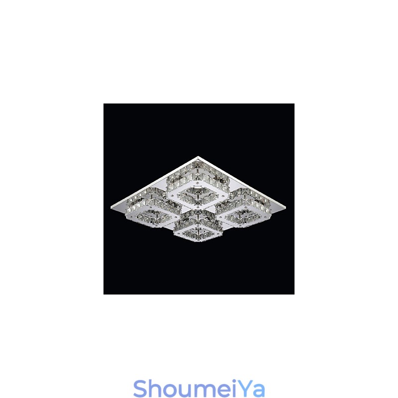 モダンで現代的な電気メッキメタルフラッシュマウント