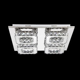 モダンで現代的な電気メッキメタルフラッシュマウント