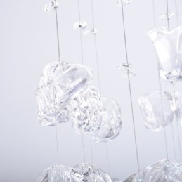 北欧ペンダントライト クリエイティブな蝶のガラスペンダントライト