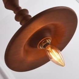 ラバーウッドペンダントライトインヴィンテージ吊り下げライト