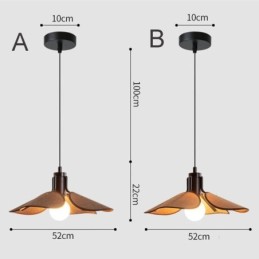 北欧ペンダントライト 侘び寂びスタイル ファブリックランプシェード 装飾天井ライト