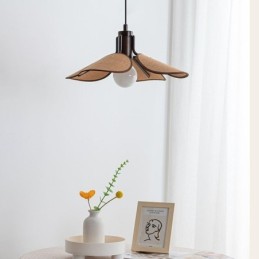 北欧ペンダントライト 侘び寂びスタイル ファブリックランプシェード 装飾天井ライト