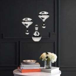 クリエイティブペンダントライトモダンシンプル電気メッキガラス小型天井ライト